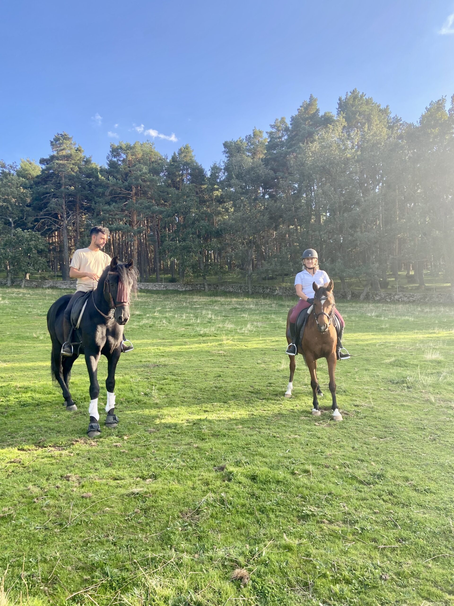 ruta a caballo en san rafael